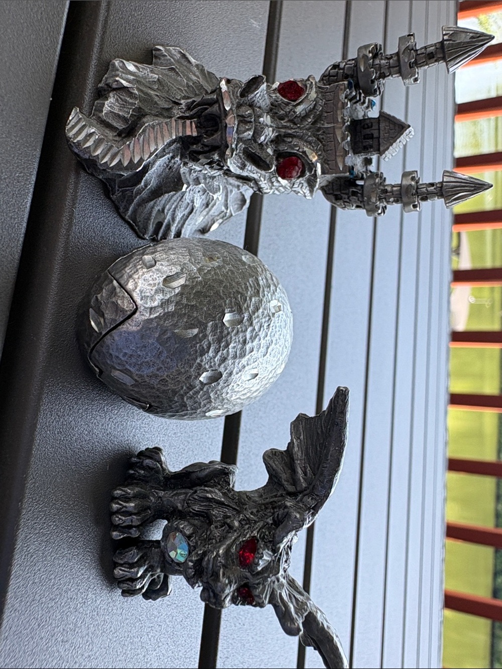 vintage fantasy pewter figurines lot